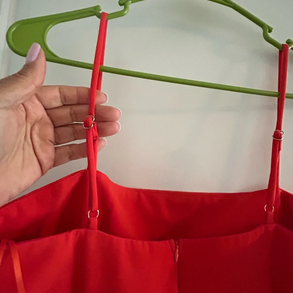 STEVE MADDEN • Burnt/ Blood Orange Dress • Medium • - Picture 6 of 8